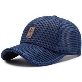 Casquette d'été unisexe — Bleu marine – Image 2