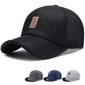 Casquette d'été unisexe — Noir – Image 2