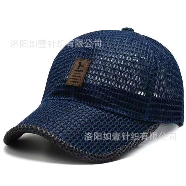Casquette d'été unisexe — Bleu marine Casquette d'été unisexe — Bleu marine
