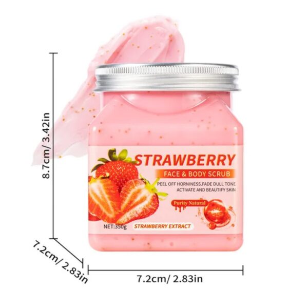 Lot de 3 gommages corporels fruités
