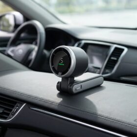 Mini ventilateur rechargeable Noir/ Vert/ Blanc – Image 3