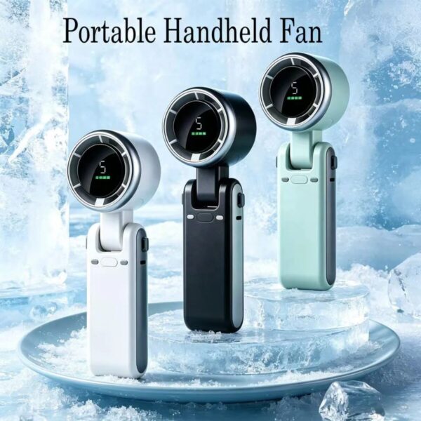 Mini ventilateur rechargeable Noir/ Vert/ Blanc Mini ventilateur rechargeable Noir/ Vert/ Blanc
