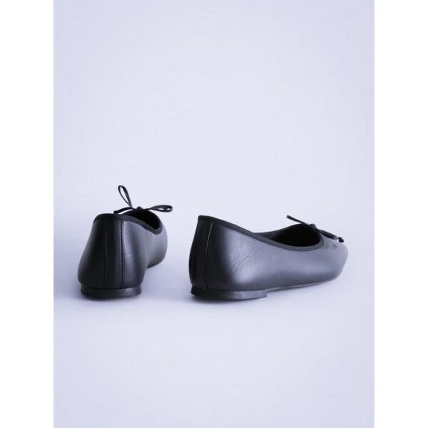 Chaussures Ballerines Plates – De Pointure EU 35 a EU 42 (Pour Femme en Similicuir Noir) Chaussures Ballerines Plates – De Pointure EU 35 a EU 42 (Pour Femme en Similicuir Noir)