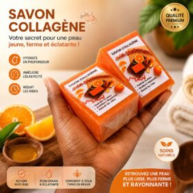 Savon au collagène pour Visage & Corps — Nettoyant doux quotidien – Image 2