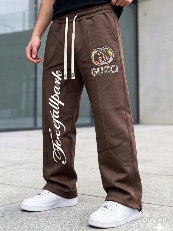 Pantalon de jogging homme en coton - taille élastique & cordon (XL–XXXXL)