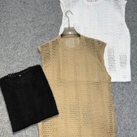 Débardeur homme transparent (mesh) — coupe cintrée — Tailles XL–XXXXL – Image 2