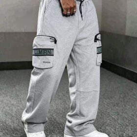 Pantalon de jogging homme en coton - taille élastique & cordon (XL–XXXXL) – Image 15