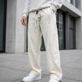 Pantalon de jogging homme en coton - taille élastique & cordon (XL–XXXXL) – Image 33