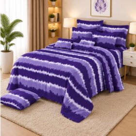 Drap Plat 3 pièces (THIOUB – 100% Coton) – Image 2