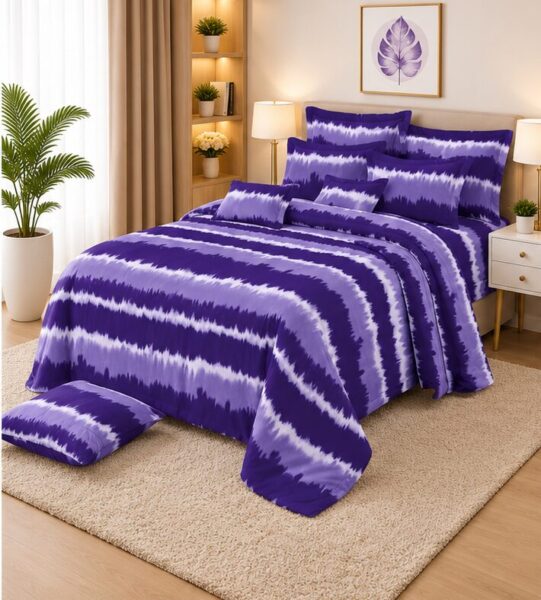 Drap Plat 3 pièces (THIOUB – 100% Coton)