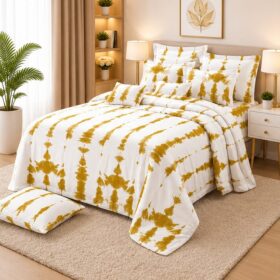 Drap Plat 3 pièces (THIOUB – 100% Coton) – Image 3