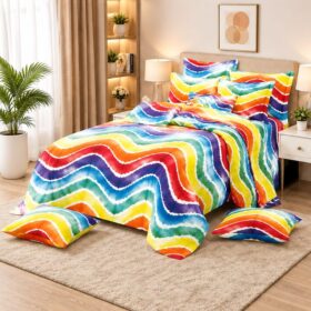 Drap Plat 3 pièces (THIOUB – 100% Coton) – Image 4