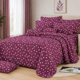 Drap Plat 3 pièces 100% Coton — (Drap 240×250 cm )+ (2 Taies 50×70 cm) – Image 13