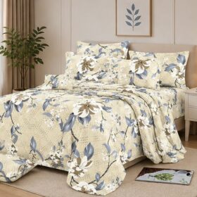 Drap Plat 3 pièces 100% Coton — (Drap 240×250 cm )+ (2 Taies 50×70 cm) – Image 12