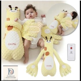 Coussin anti-roulis bébé — (Peluche Girafe) Coussin anti-roulis bébé — (Peluche Girafe)