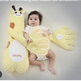 Coussin anti-roulis bébé — (Peluche Girafe) – Image 2