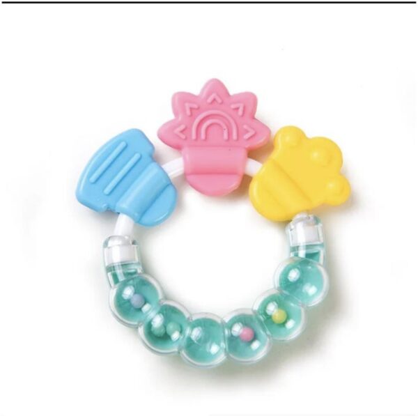 Anneau de dentition en silicone — durable et unisexe