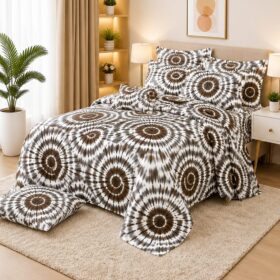 Drap Plat 3 pièces (THIOUB – 100% Coton) – Image 9