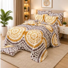Drap Plat 3 pièces (THIOUB – 100% Coton) – Image 12