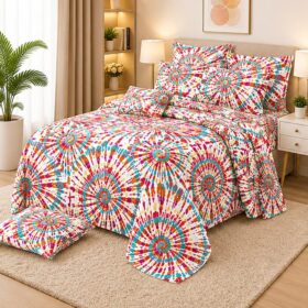 Drap Plat 3 pièces (THIOUB – 100% Coton) – Image 13