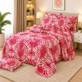 Drap Plat 3 pièces (THIOUB – 100% Coton) – Image 14
