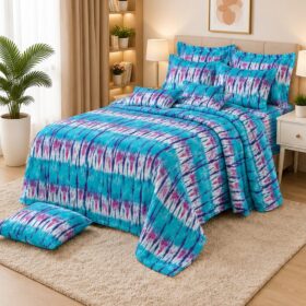 Drap Plat 3 pièces (THIOUB – 100% Coton) – Image 15
