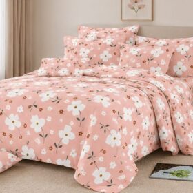 Drap Plat 3 pièces 100% Coton — (Drap 240×250 cm )+ (2 Taies 50×70 cm) – Image 2