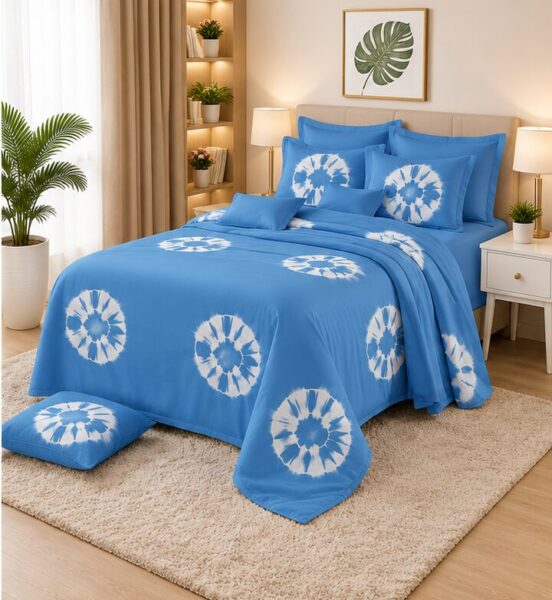 Drap Plat 3 pièces (THIOUB – 100% Coton)