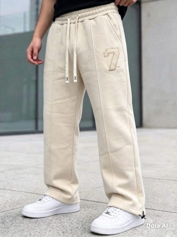 Pantalon de jogging homme en coton - taille élastique & cordon (XL–XXXXL)