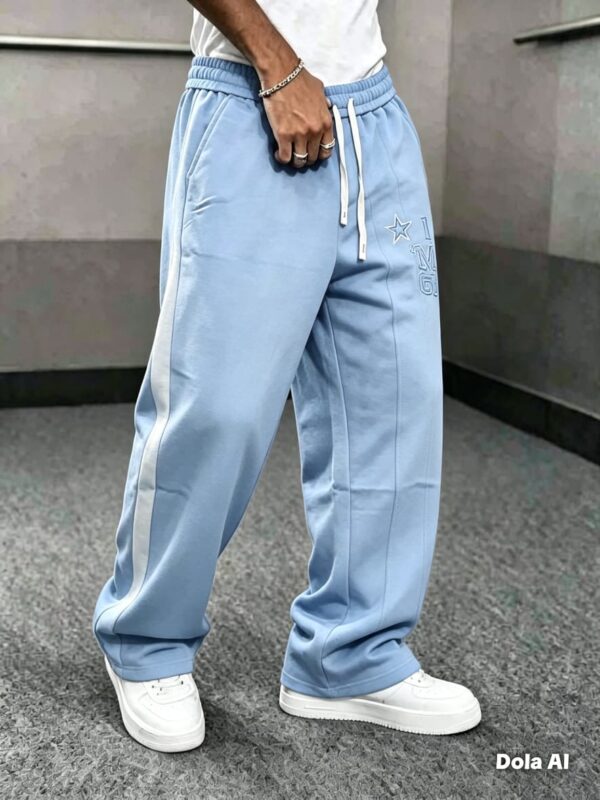 Pantalon de jogging homme en coton - taille élastique & cordon (XL–XXXXL)