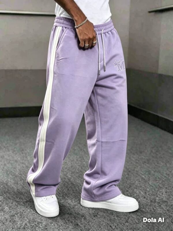 Pantalon de jogging homme en coton - taille élastique & cordon (XL–XXXXL)