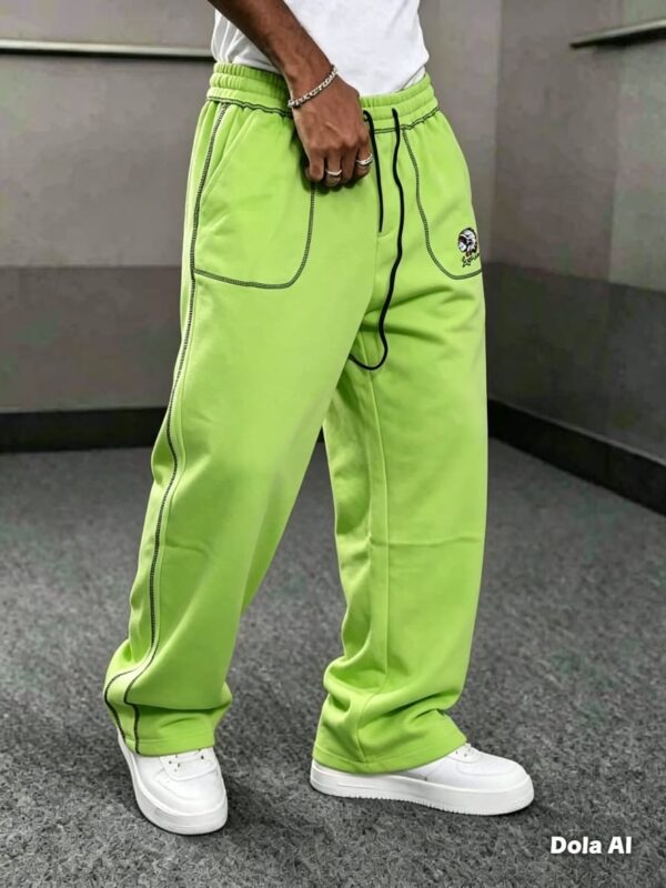 Pantalon de jogging homme en coton - taille élastique & cordon (XL–XXXXL)