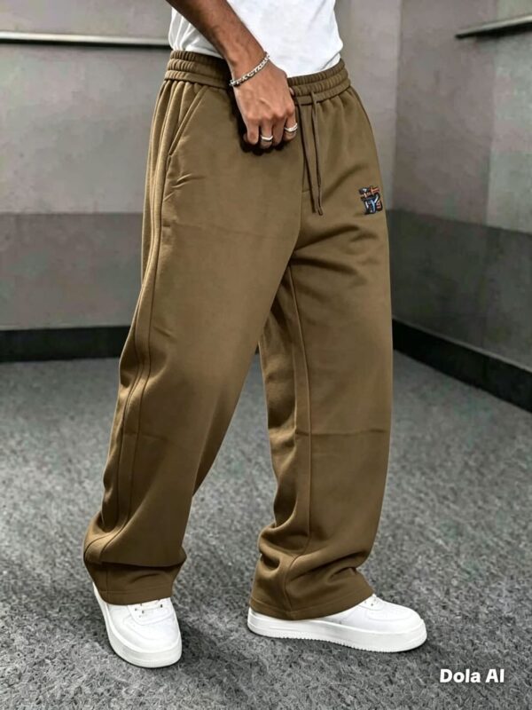 Pantalon de jogging homme en coton - taille élastique & cordon (XL–XXXXL)