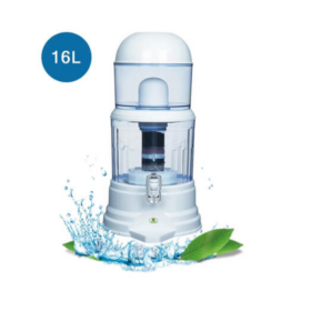 Fontaine à eau filtrante par gravité 10–16 L (sans électricité, robinet anti-goutte) Fontaine à eau filtrante par gravité 10–16 L (sans électricité, robinet anti-goutte)