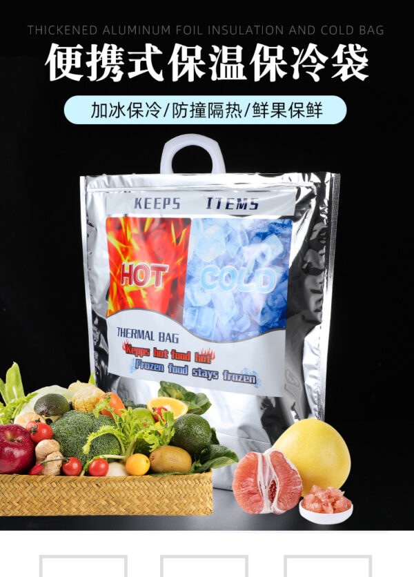 Sac isothermique 33/35 cm — conservation chaud et froid Sac isothermique 33/35 cm — conservation chaud et froid