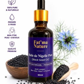 Huile de Nigelle (Nigella sativa) — Pression à froid 60ml – Image 2