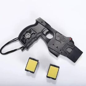 Matraque électrique rechargeable (kit 3 cartouches, projection 7–10 m) – Image 3