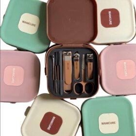 Kit manucure & pédicure professionnel — Boîte 8 en 1 (acier inoxydable) – Image 5