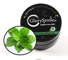 Poudre dentifrice GlorySmile — charbon actif & argile blanche (menthe / citron / fraise) – Image 3