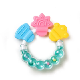 Anneau de dentition en silicone — durable et unisexe