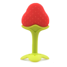 Anneaux de dentition en silicone — Lot de 4 (modèles aléatoires) • Sans BPA