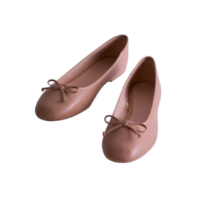 Chaussure Ballerines Femme Beige Poudré — (EU 37–42)