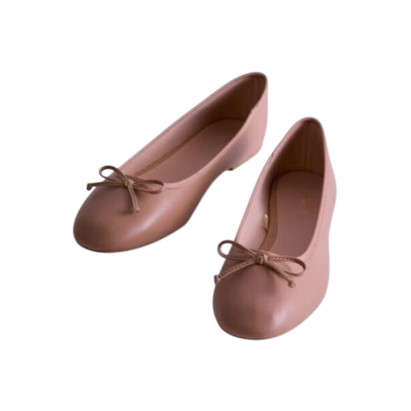 Chaussure Ballerines Femme Beige Poudré — (EU 37–42)