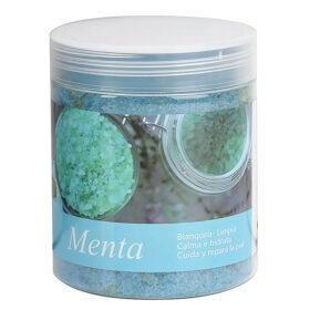 Lot de 3 sels de bain parfumés aux pétales — Menthe, Lait & Rose – Image 3