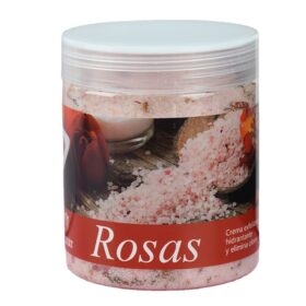 Lot de 3 sels de bain parfumés aux pétales — Menthe, Lait & Rose – Image 2