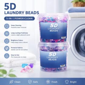 Perles de lavage réutilisables — 140 unités (≈1,5 kg) pour machine à laver – Image 9
