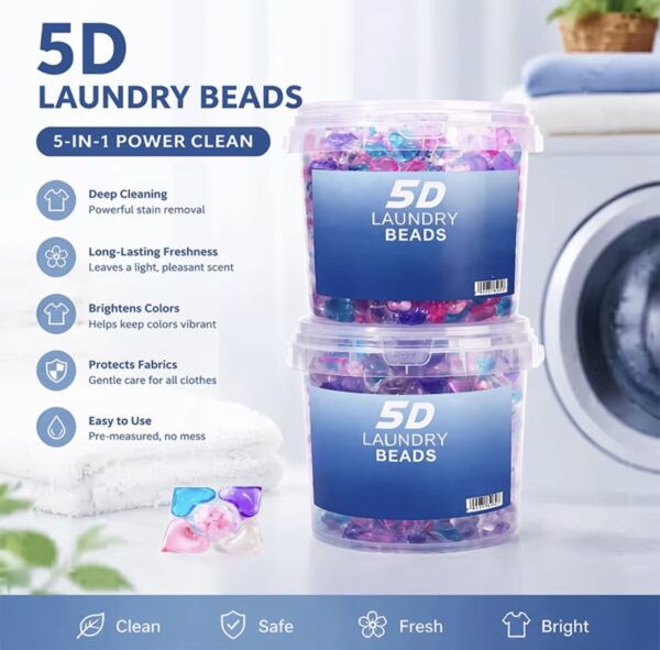 Perles de lavage réutilisables — 140 unités (≈1,5 kg) pour machine à laver Perles de lavage réutilisables — 140 unités (≈1,5 kg) pour machine à laver