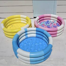 Piscine gonflable enfant 150 cm — bleu et blanc – Image 5