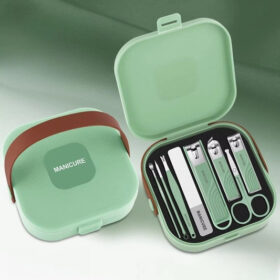 Kit manucure & pédicure professionnel — Boîte 8 en 1 (acier inoxydable) – Image 4
