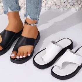 Sandales plates femme — lanières croisées, semelle souple (36–42)